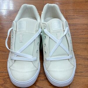 DC Women's Athletic Shoes in Cream